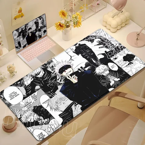 Коврик для мыши Riccu с принтом Jujutsu Kaisen Gojo Satoru — пример использования