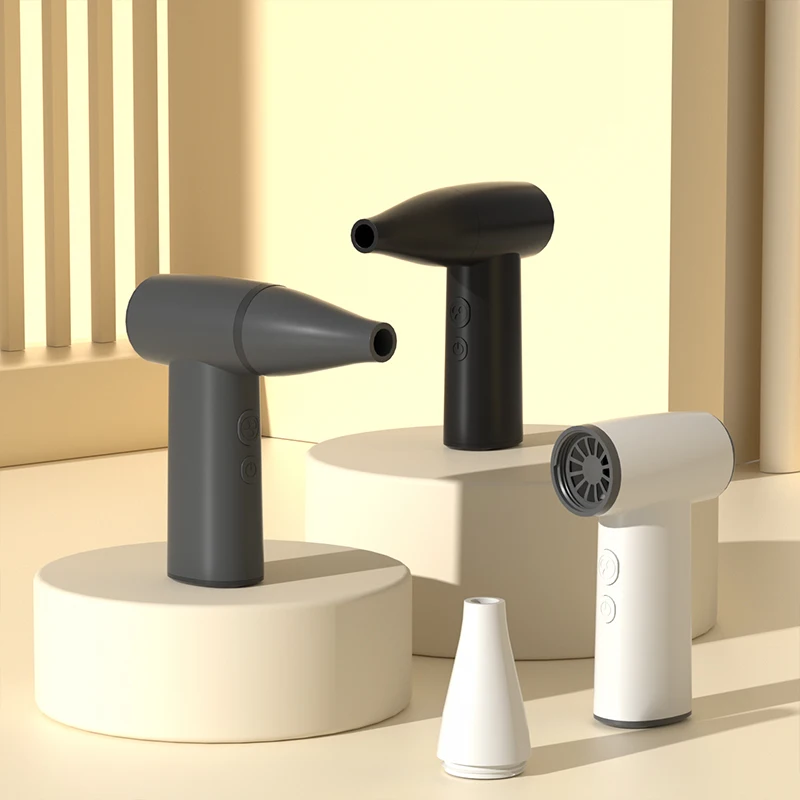 منفضة هواء توربو جيت لاسلكية محمولة 100000 RPM منفضة الهواء الكهربائية مروحة العنف الصغيرة لمجفف السيارة وتنظيفها