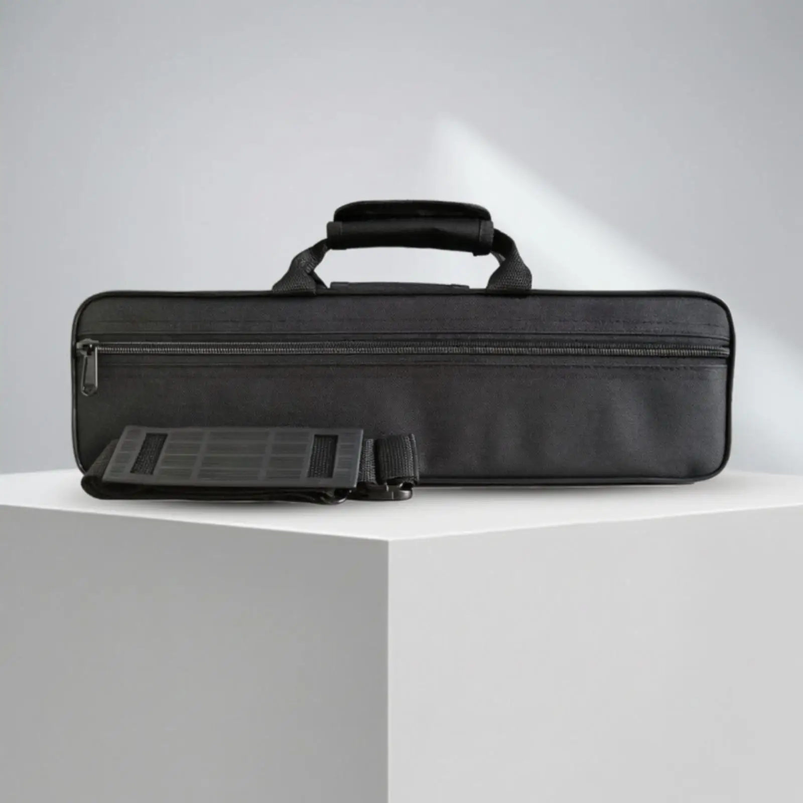 Flute Carrying Bag Robust Flute Case with Shoulder Strap Portable Lightweight for Flutists, Travel, Rehearsal