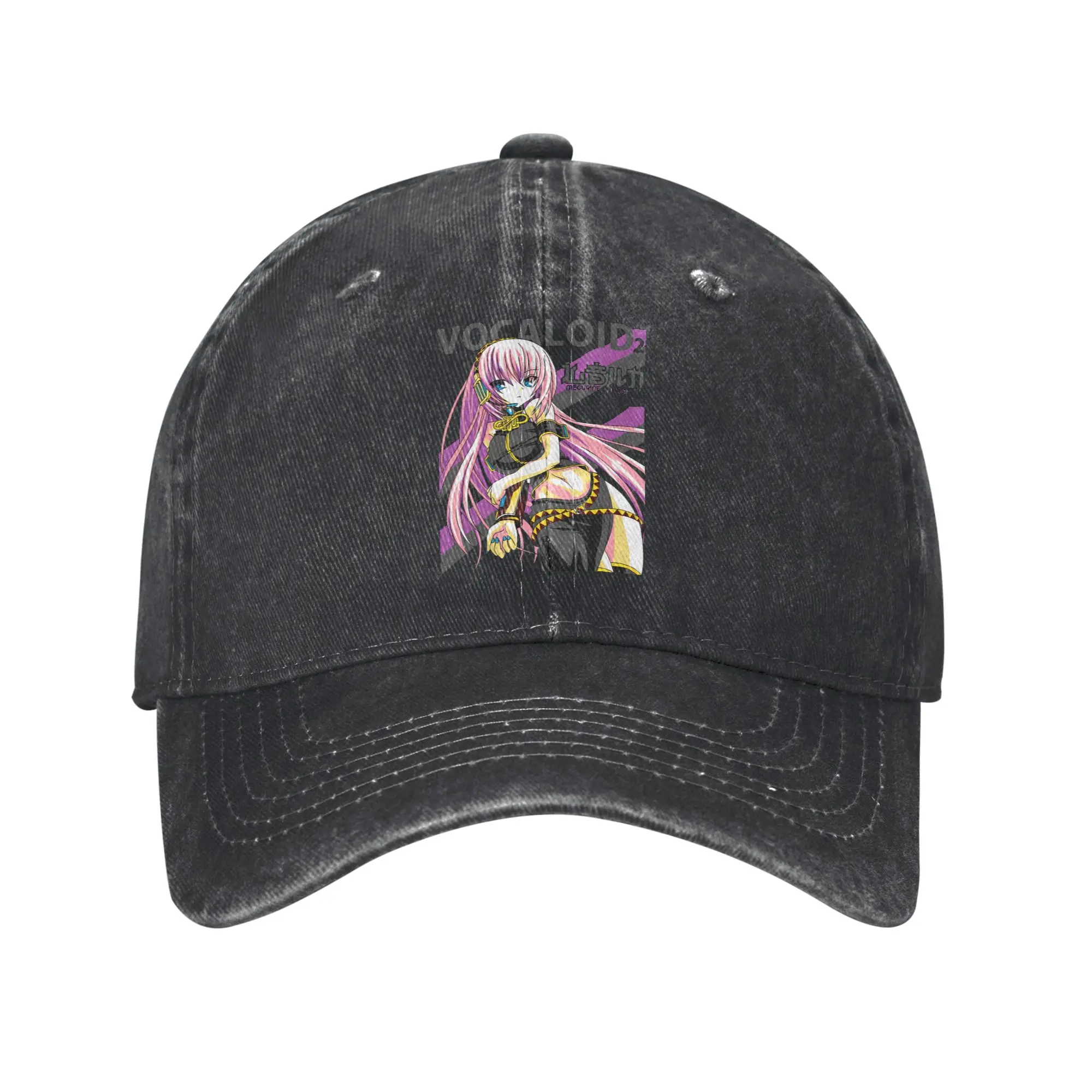 ルカ-vocaloid-ファッションベースボールキャップ-リラックスフィット-サンキャップ-日焼け防止-トラベルサンキャップ