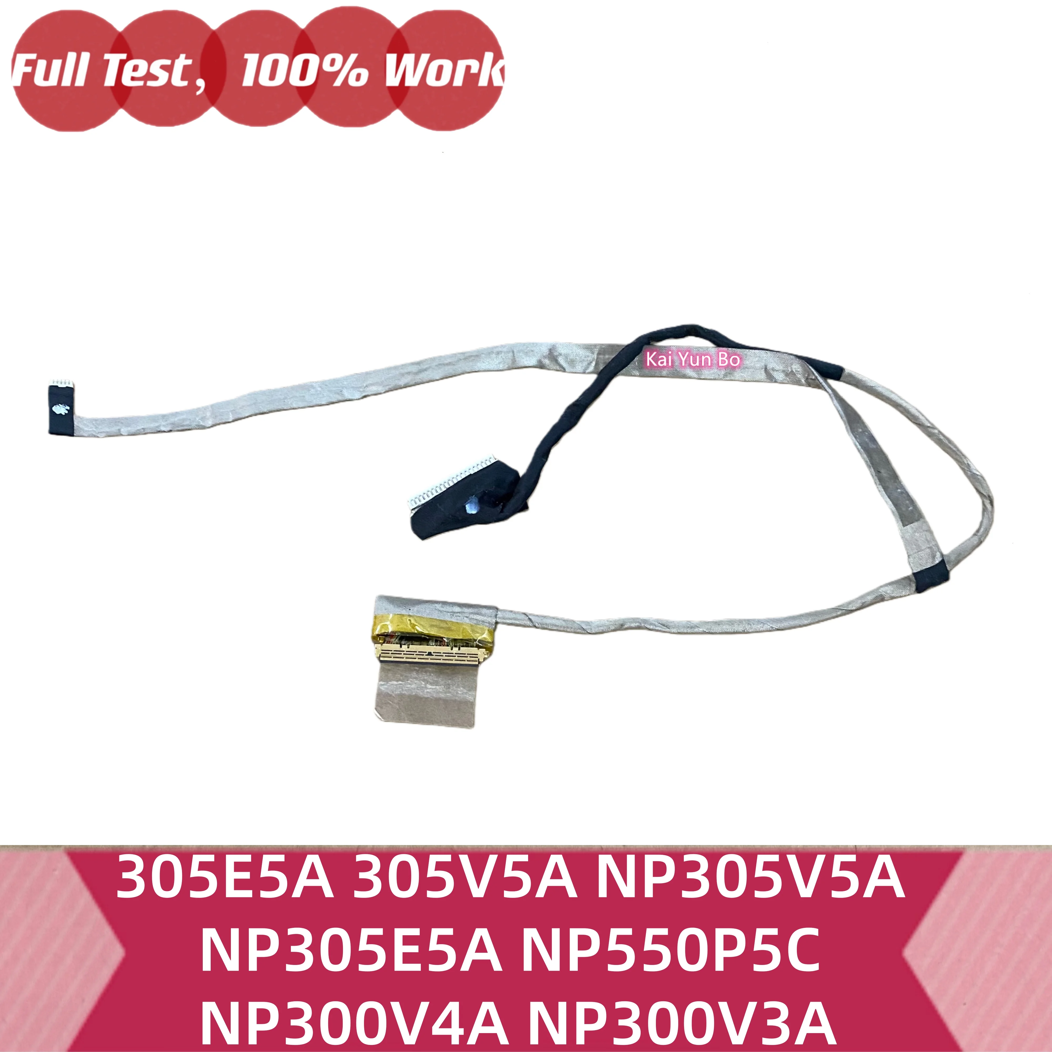 Кабель видеоэкрана LCD LED для Samsung NP300 305V 305E5A 305V5A NP305V5A NP305E5A NP550P5C NP300V4A NP300V3A (BA39-01134A)