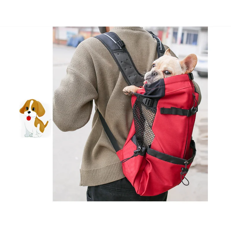 Pet Backpack Dog Cat Go Out Convenient Chest Bag Leisure Travel Pet Bag Cat Backpack