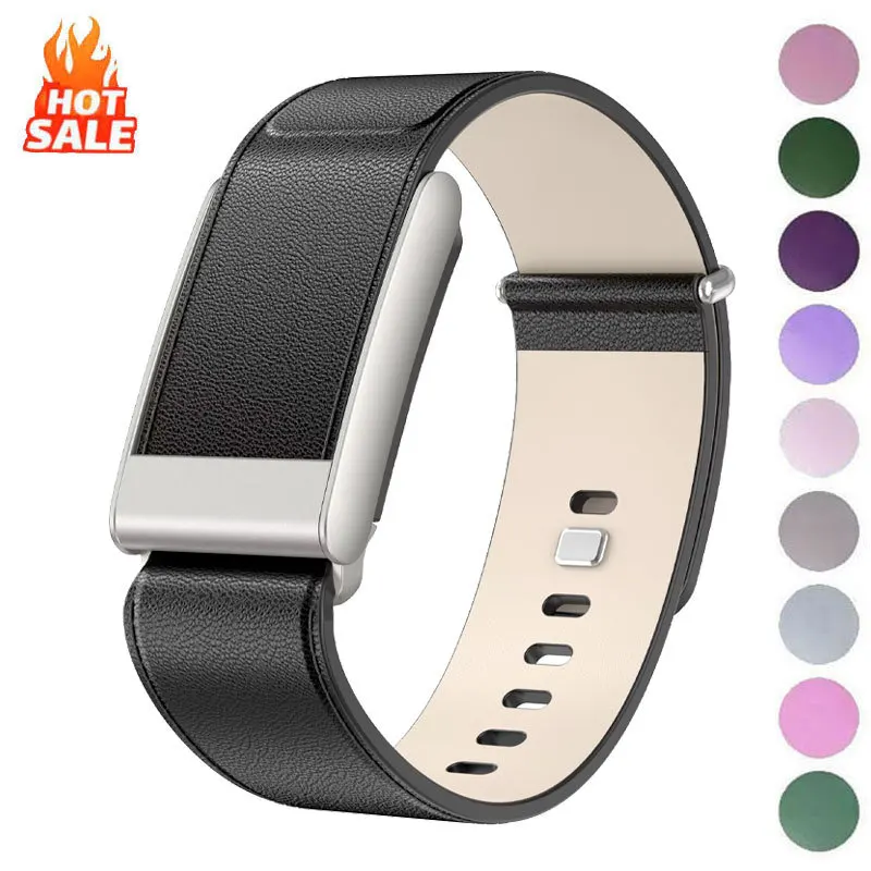Watch Straps Genuine Leather Bands For Whoop 5.0 Compatible with WHOOP ONE Wristband Fitness Tracker Whoop Life ECG Straps