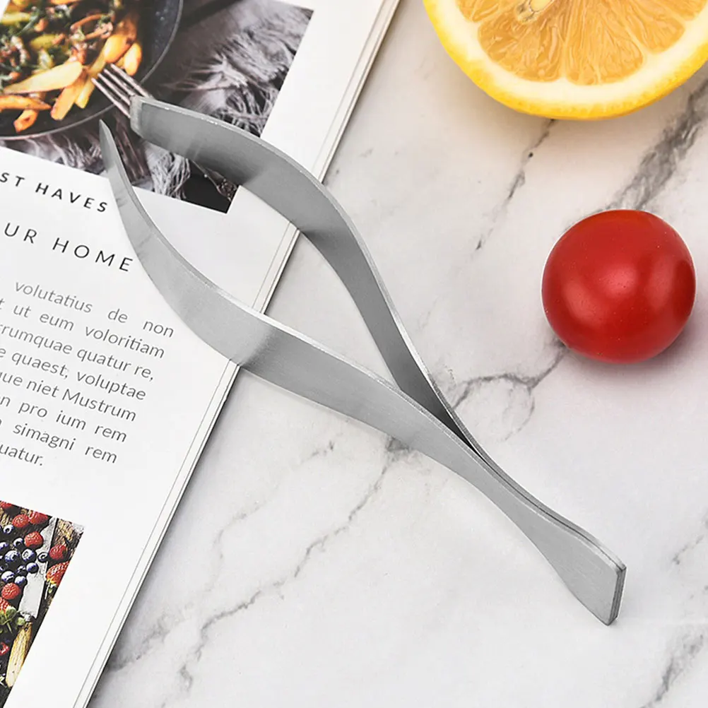 

4pcs Stainless Steel Multifunctional Kitchen Tools Fish Tweezers Pig Hair Remover Cooking Food Design Culinary Accessories
