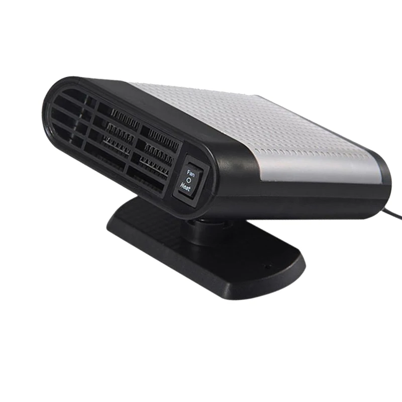 D22 12V Portable Car Heater 150W Auto Interior Heating Accessory Windshield Snow Defogger Air Purification Gray