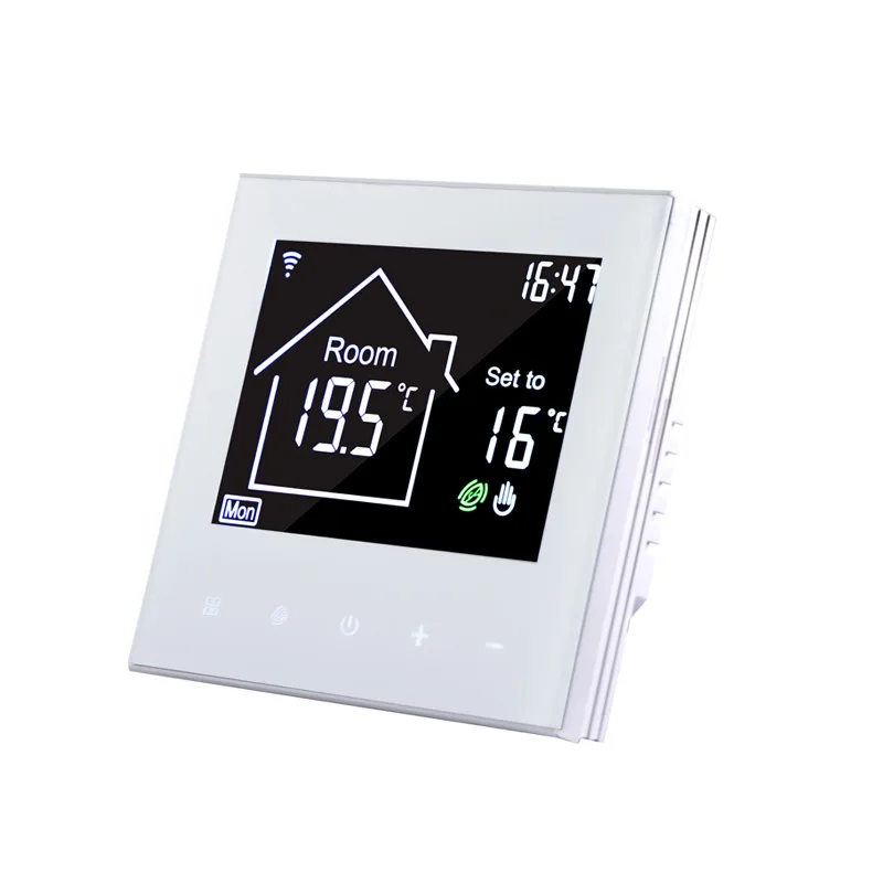 Smart Electric Floor Heating Thermostat, Mobile Phone WiFi, Water Floor Heating, Gas Boiler Control Panel