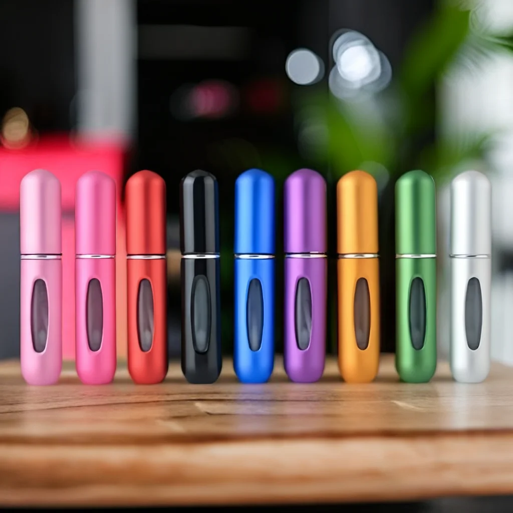 1/5Pcs Reise Parfüm Flasche Nachfüllbare Tragbare Mini Zerstäuber Spray Nachfüllen Flasche Frauen Tasche Spender Köln Sprayer 5ml – Detail 6