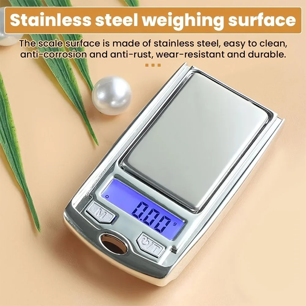 

Portable Mini Digital Pocket Scales 200g 0.01g For Gold Sterling Jewelry Gram Balance Weight Electronic Scales 1PC Kitchen scale