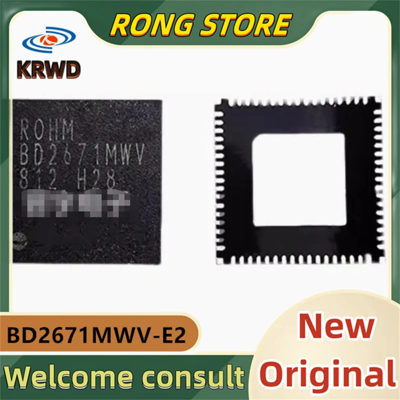 5PCS BD2671MWV-E2  New and Original BD2671MWV BD2671 QFN-68