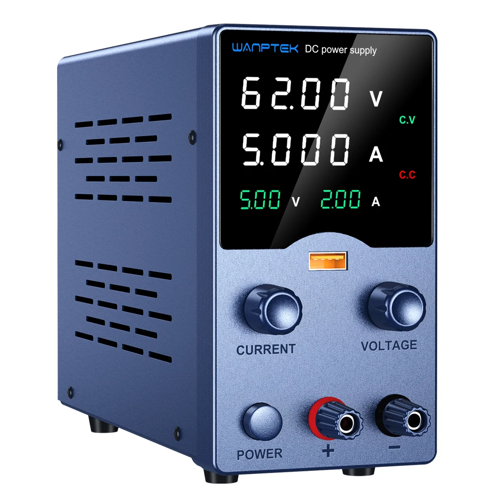 Wanptek DC Power Supply GA6205L  Factory Direct Sale USB18W Fast Charging Laboratory Power Supply Electroplating Power Supply