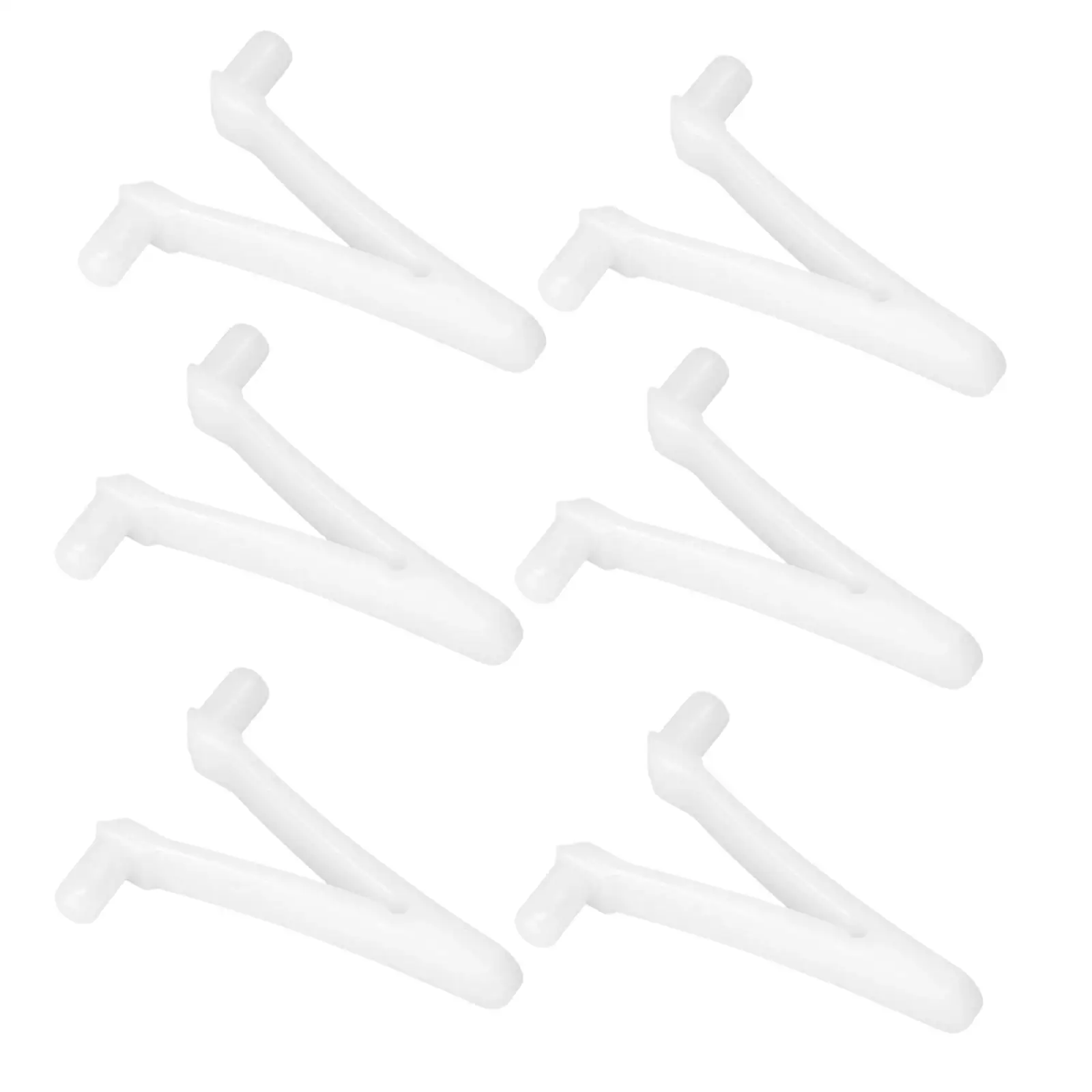 6x Swimming Pool Attachments Durable Leaf Brushes or Poles Cleaning Tool for All Swimming Pool Fitments Replacement Pool Parts