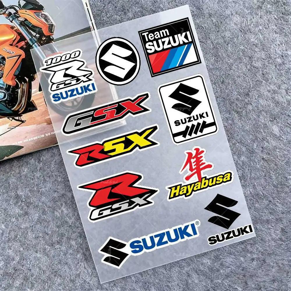 

For SUZUKI Stickers Moto Sticker Auto Body Bumper Windows Motorcycle Laptop Walls Vinyl Decal Car Tuning Accessories