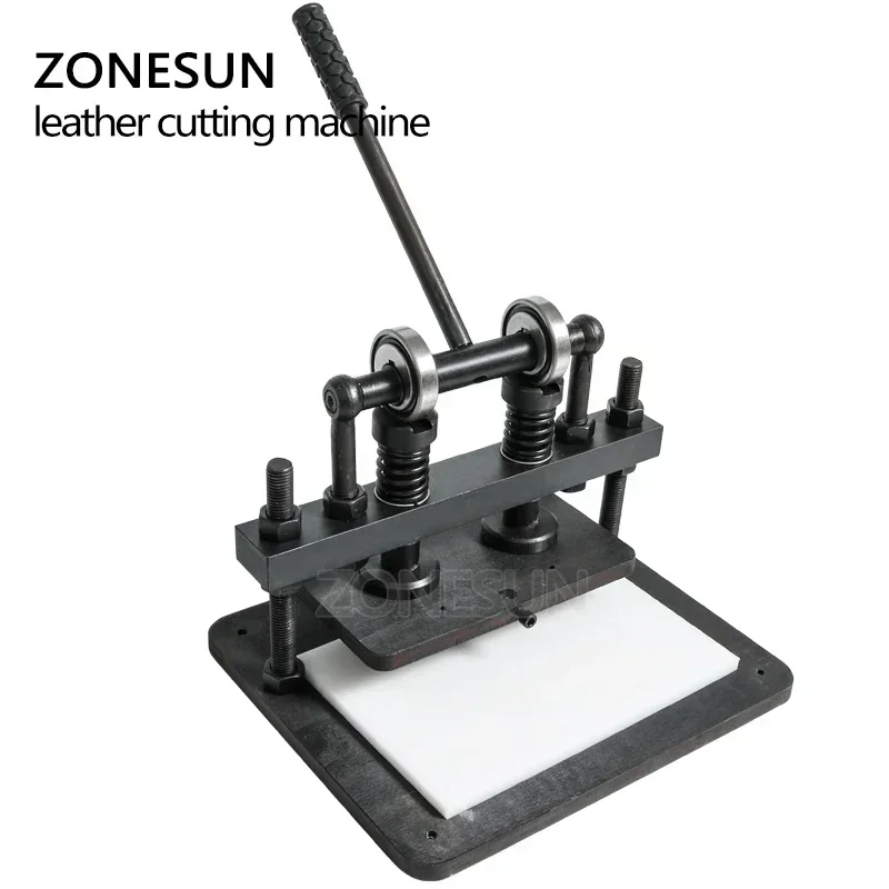 ZONESUN 2616cm DIY handbag Manual leather cutting machine photo paper PVC/EVA sheet mold cutter leather Die cutting tool Craft
