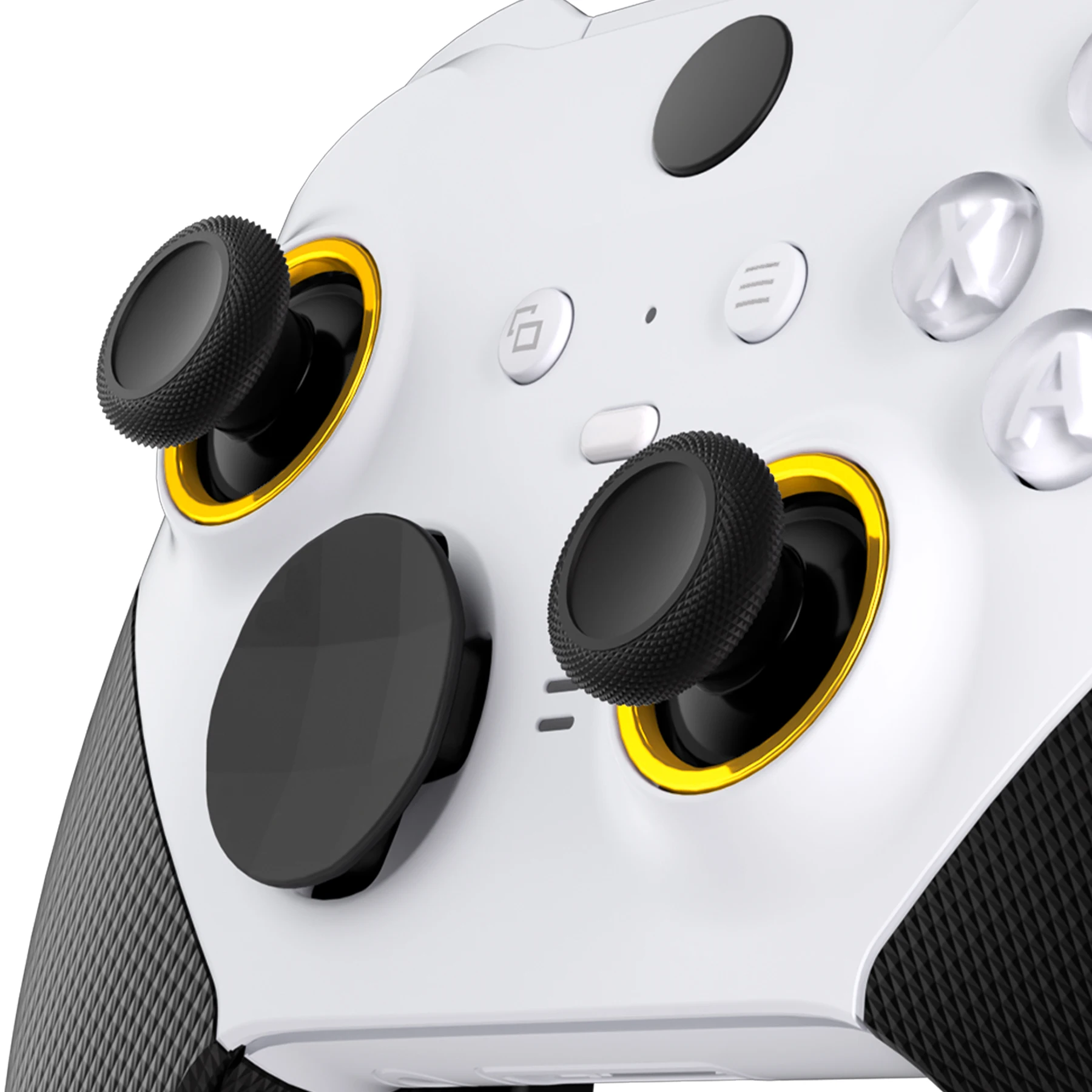 eXtremeRate Accentringen voor Xbox Elite Series 2 Core & Elite Series 2 & One Elite, voor Xbox Series X/S Controller - Chroom Goud