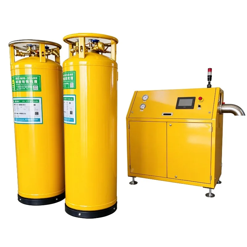 Full Automatic Dry Ice Making Machine 16mm Dry Ice Pelletizer Solid Carbon Dioxide Granulator Equipment Food Processing Storage