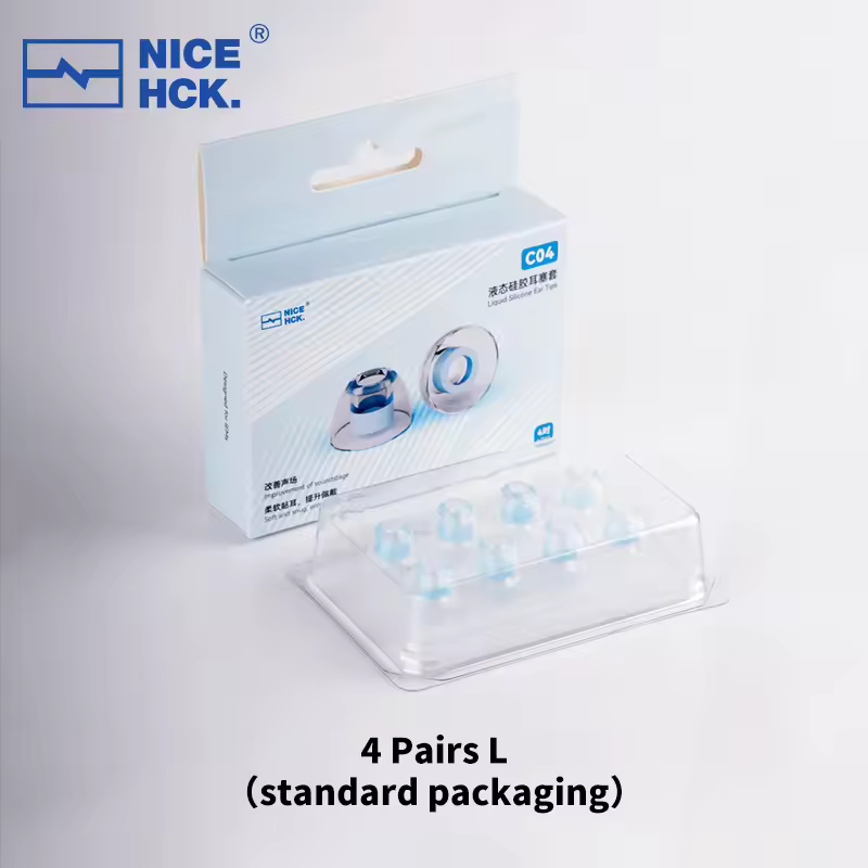 NICEHCK C04 Liquid Silicone Ear Tips Flexible Noise Isolating Ear Caps Skin-friendly Reusable Eartips for Explorer 4U NX8 Cantor - Image 9