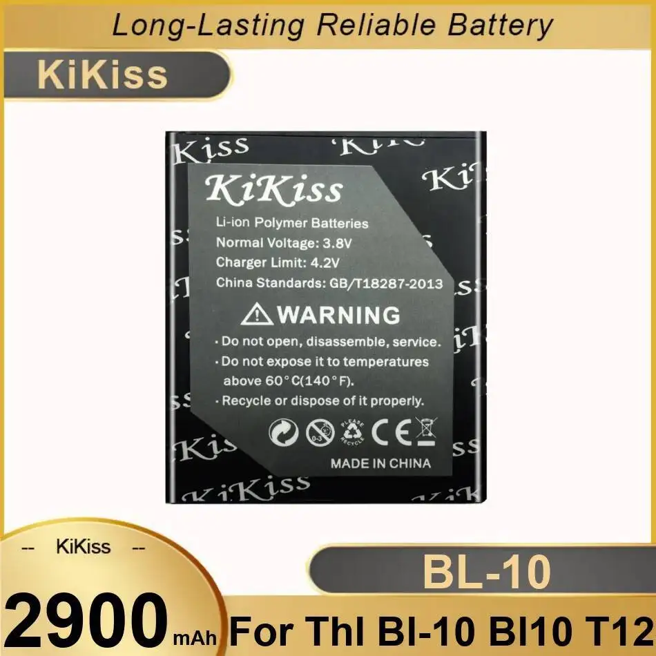 Сменный аккумулятор для мобильного телефона Thl T12 Premium с высокой совместимостью 2900 мАч Сменный аккумулятор для мобильного телефона Thl T12 Premium с высокой совместимостью 2900 мАч