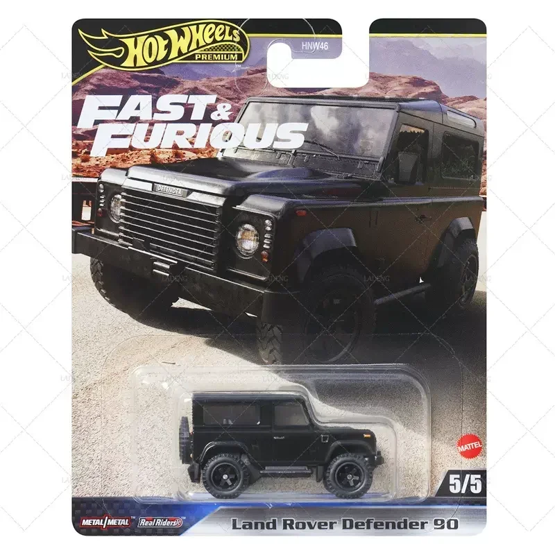 1/64 Hot Wheels Premium Auto Car Furious & Furious Custom Acura Boys Toys Toyota Porsche Carrera Land Rover Defender Alloy Model