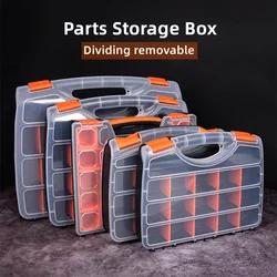 Plastic Toolbox Multi-box Portable Piece Tools Storage Box Workshop Screw Storage Case For Garage Tool Box Organizer Box