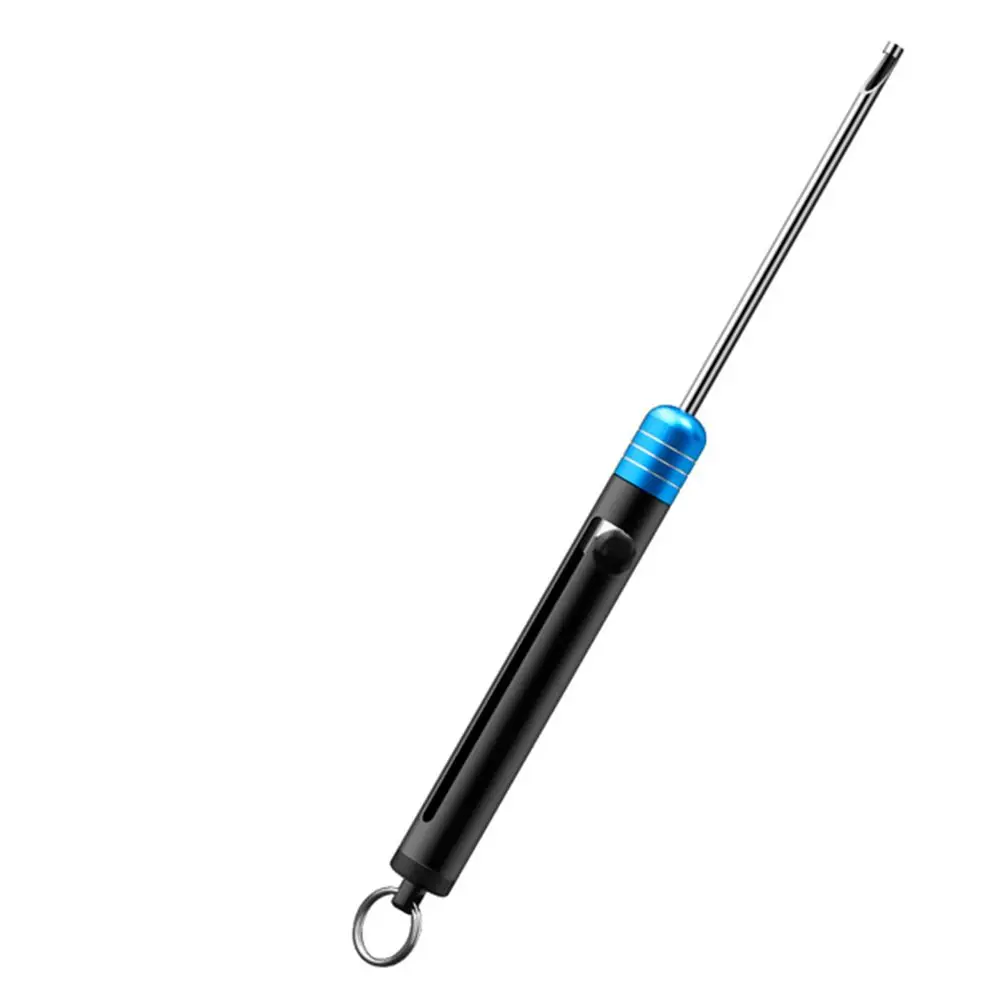 

Stainless Steel Aluminum Handle Aluminum Hook Extractor Fishing Hook Remover Fishhook Disgorger Unhook Extractor Hook Detacher