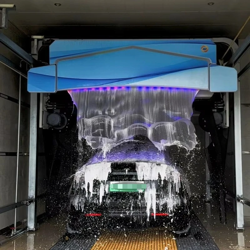 Fully Automatic Electric Touchless Car Washer 150bar High-pressure Stainless Steel Factory Direct Price Custom
