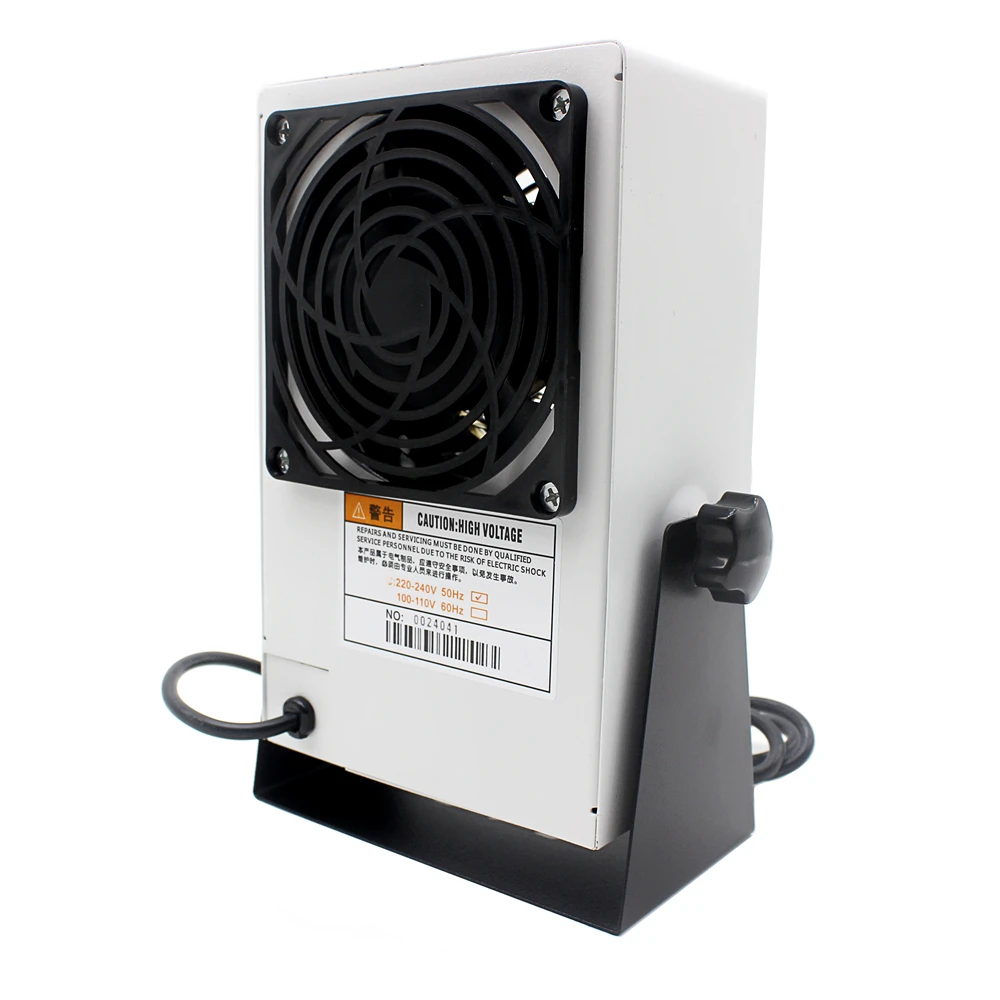 Soplador de aire ionizador ESD, eliminador de Control estático de mesa de FT-001A, ventilador ionizador antiestático, venta al por mayor