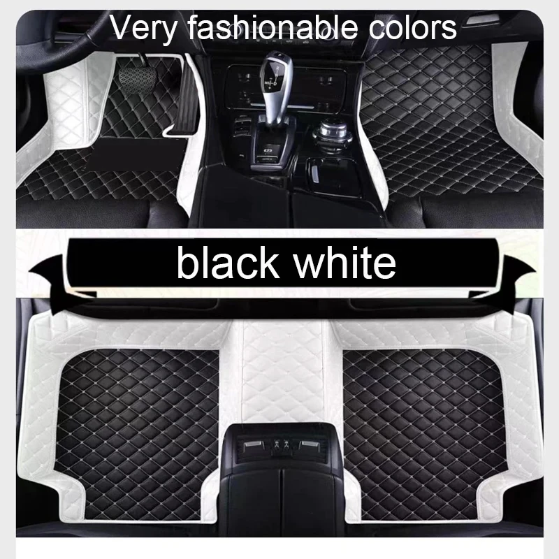 Op maat gemaakte 3D auto vloermatten voor Opel Astra H A04 2004-2010 5-zits lederen complete set waterdicht antislip voetmatten LHD RHD