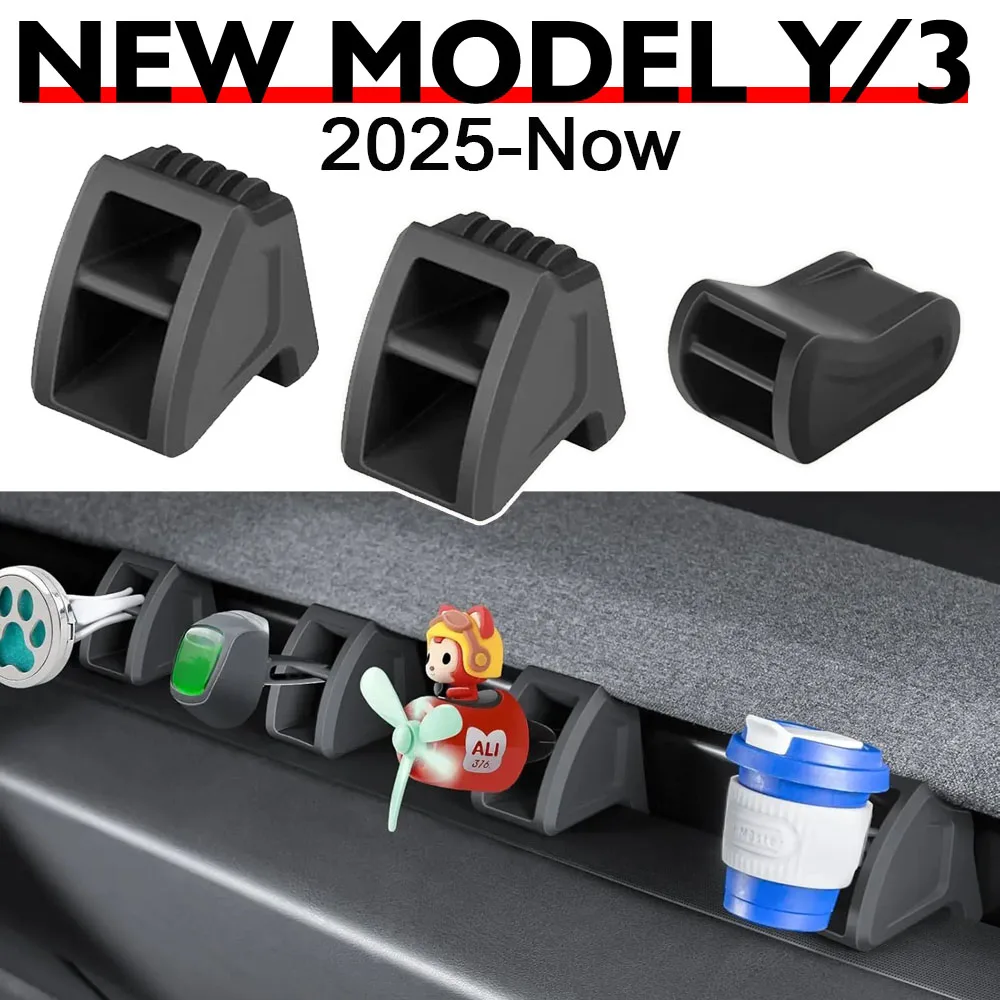 Air Freshener Adapter for Tesla Model 3 Y Juniper 2025 2026 Air Outlet Aromatherapy Clip Silicone Air Vent Holder Accessories