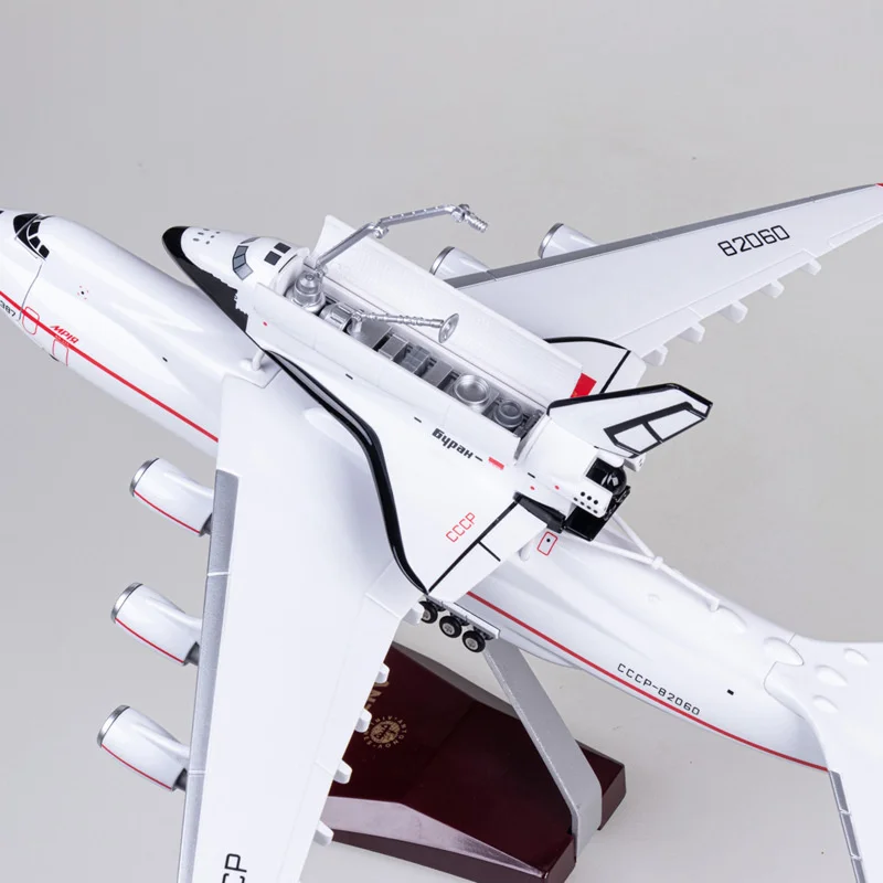 1:200 Scale Model Russia Antonov An-225 Space Shuttle Blizzard Soviet Union Aircraft Diecast Airplane Display Collection Toys