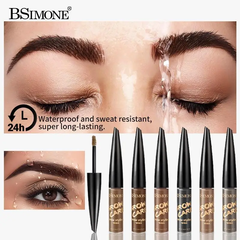 BSIMONE 4D Drama Mascara, Ekstremalna objętość i podkręcenie z serum pielęgnacyjnym do rzęs, odporna na rozmazywanie, zapewniająca długotrwałe noszenie przez cały dzień