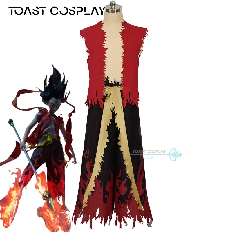 

Nezha Cosplay Animation Film Movie Ne Zha 2 Cosplay Costume Carnival Halloween Party Outfit Uniform Wig Suits