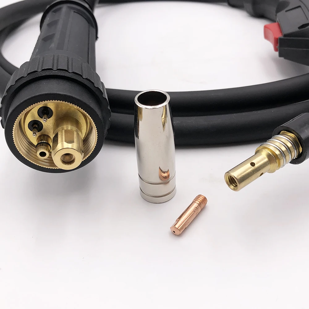 180A MB15 15AK MIG Torch 10 Feet Welding Torch Gun 3M Air-cooled Euro Connector MIG MAG Welding Machine Welder