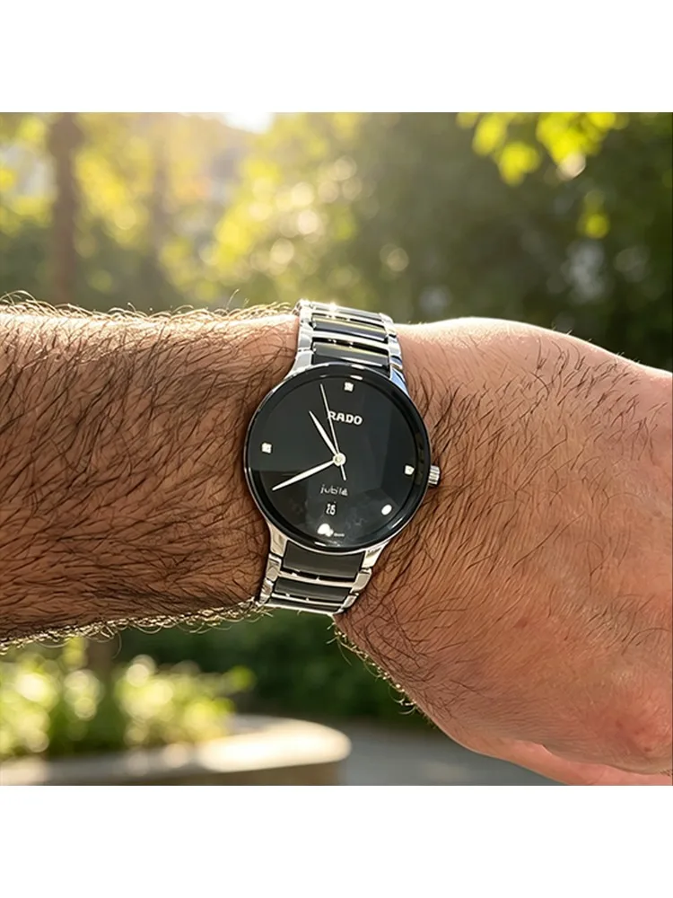 Romance Rado Original Markenuhren für Herren und Damen, luxuriöse Keramikuhr, 38 mm/28 mm, einfache Damenuhr, hochwertige AAA-Herrenuhren