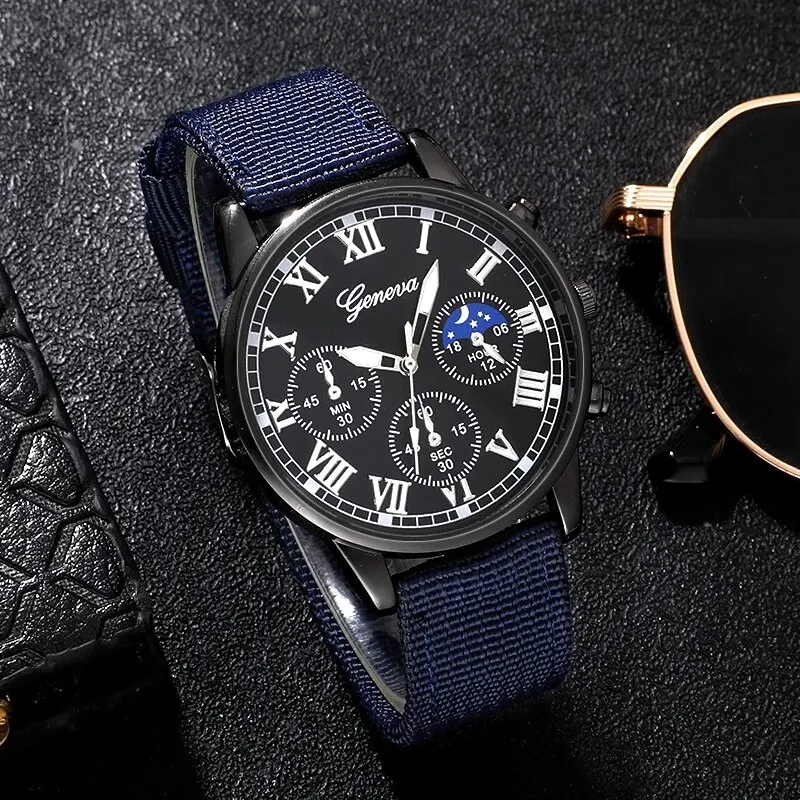 Luxury Watches Men Sports Big Dial Watch for Men Fashion Mens Business Quartz Wristwatch Casual Watch Men Clock Relogio Masculin