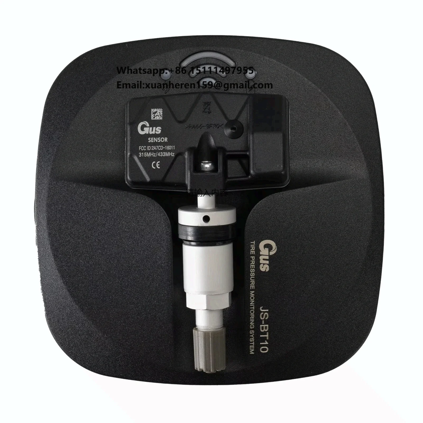 

Gussin Mobile App Programming Tpms Monito Sensor 315 433mhz Universal Tpms Programmable System by Phone 20pcs and 1 Trigger