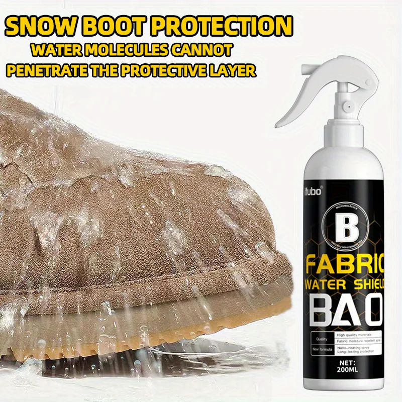 1pc Fabric Shield Spray - Waterproof & Stain-Resistant, Nano Technology for Long-Lasting Protection of Clothing and Home Decor