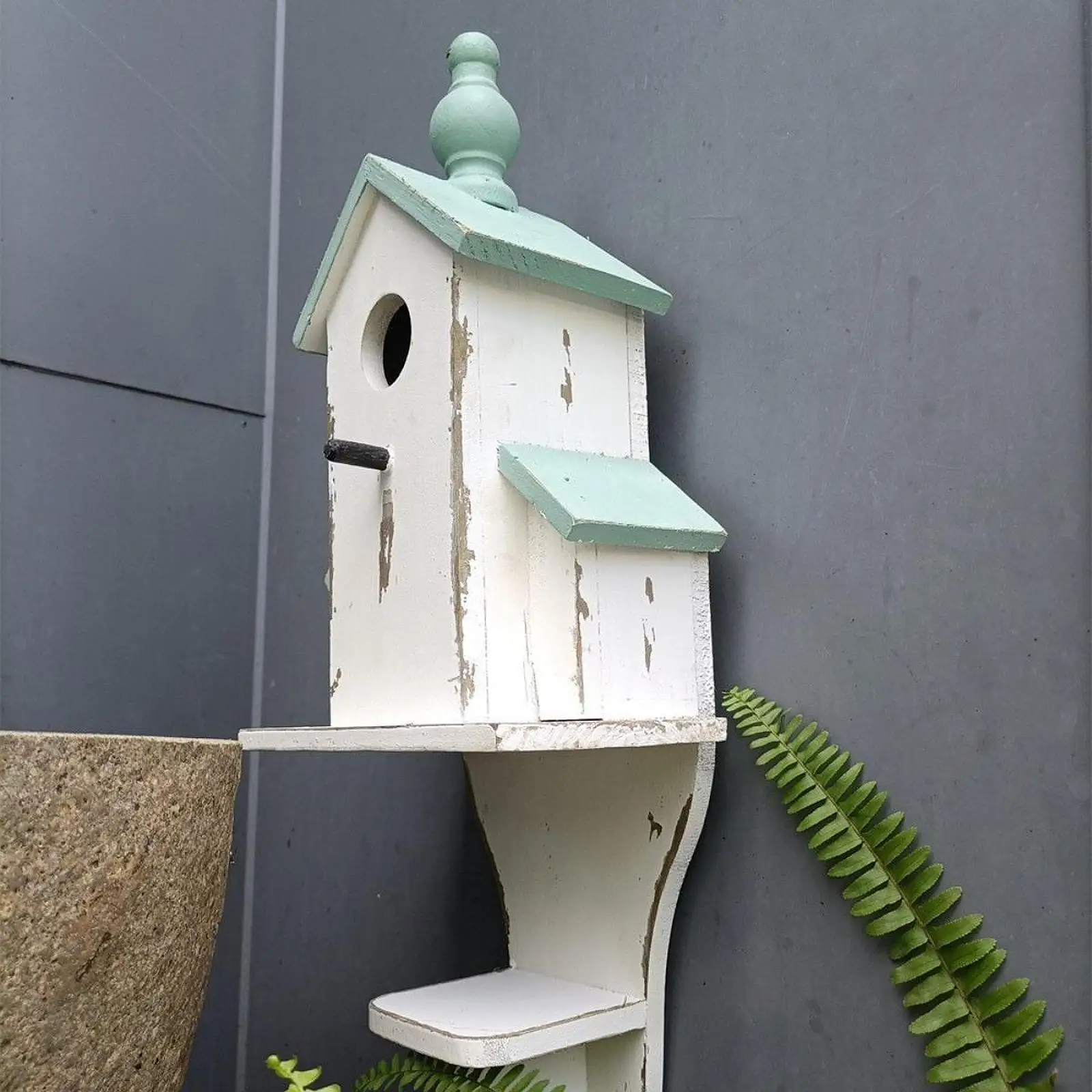 Bird Houses for Outside Decorative Wooden Multipurpose Gift Ornament for Outdoor