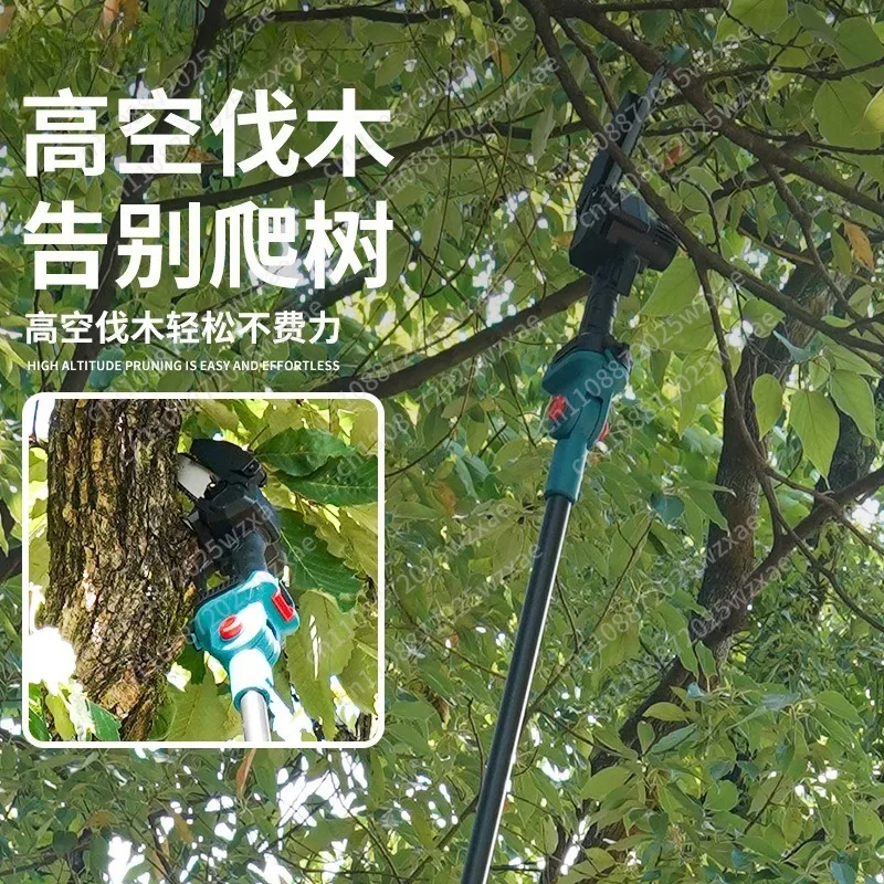 Chainsaw Rechargeable Home Saw Woodworking Cutting Saw Wood Wireless Single Hand Outdoor Logging Saw