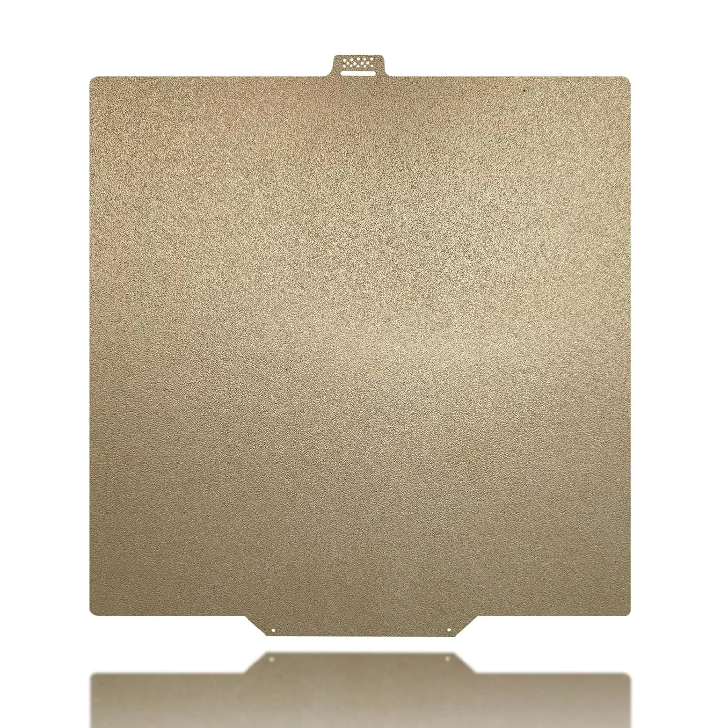 390x390mm PEI-Bauplatte für QIDI Max 4 Doppelseitige Strukturierte PEI-Federstahlplatte Heizbett mit Starker Haftung & Einfacher Entnahme – Detail 1