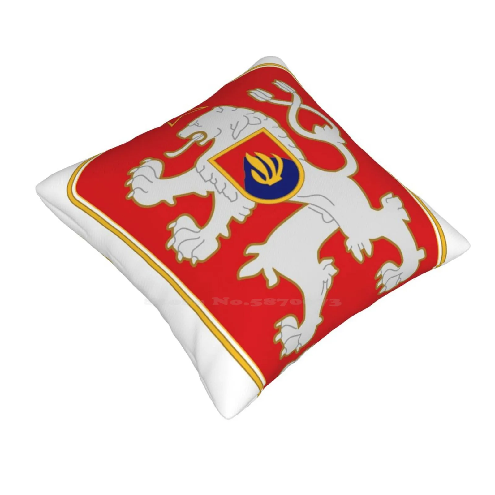 Socialist Czechoslovakia Cssr Coat Of Arms Home Sofa Car Waist Throw Pillowcase Czech Slovak Socialism Communism