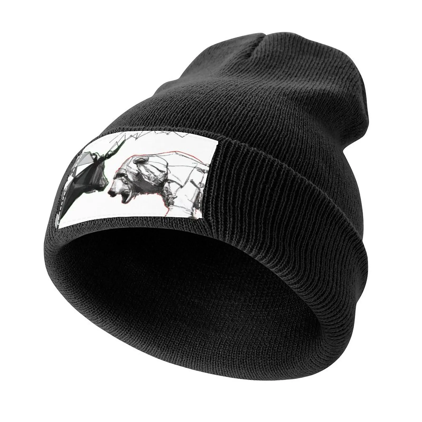 Stock Market 2 Knitted Cap Hat Man Luxury Fashion Beach fishing hat Golf Hat Man Caps Male Women's