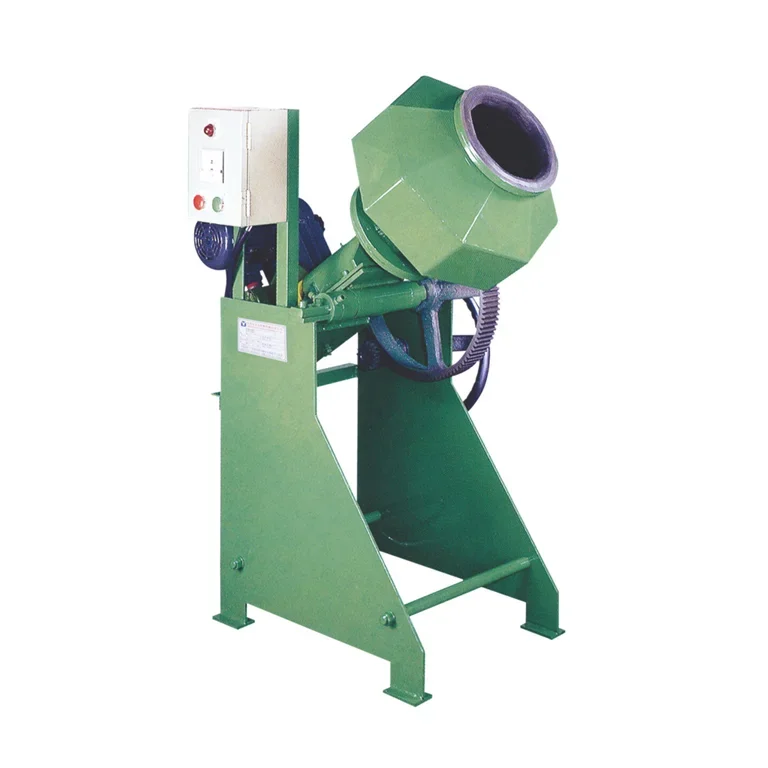 600liter Wooden Drum Polisher For Dry Finishing Metal Surface Grinding Polishing Machinery Factory