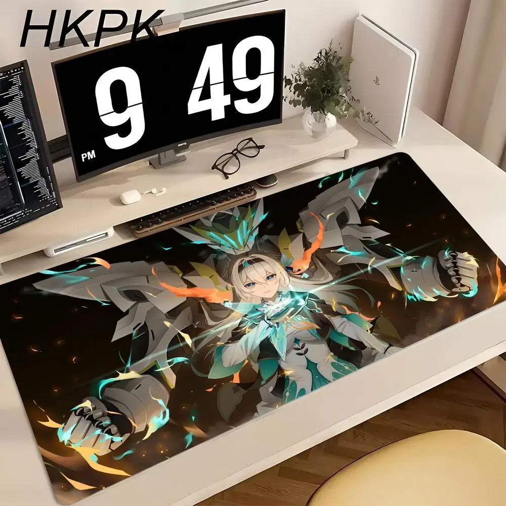 Honkai Star Firefly Acheron S-Sunday Mouse Pad Mouse Pad Office Computer Keyboard Mousepad PC Gamer Mouse Mat Laptop Mat Non-sli
