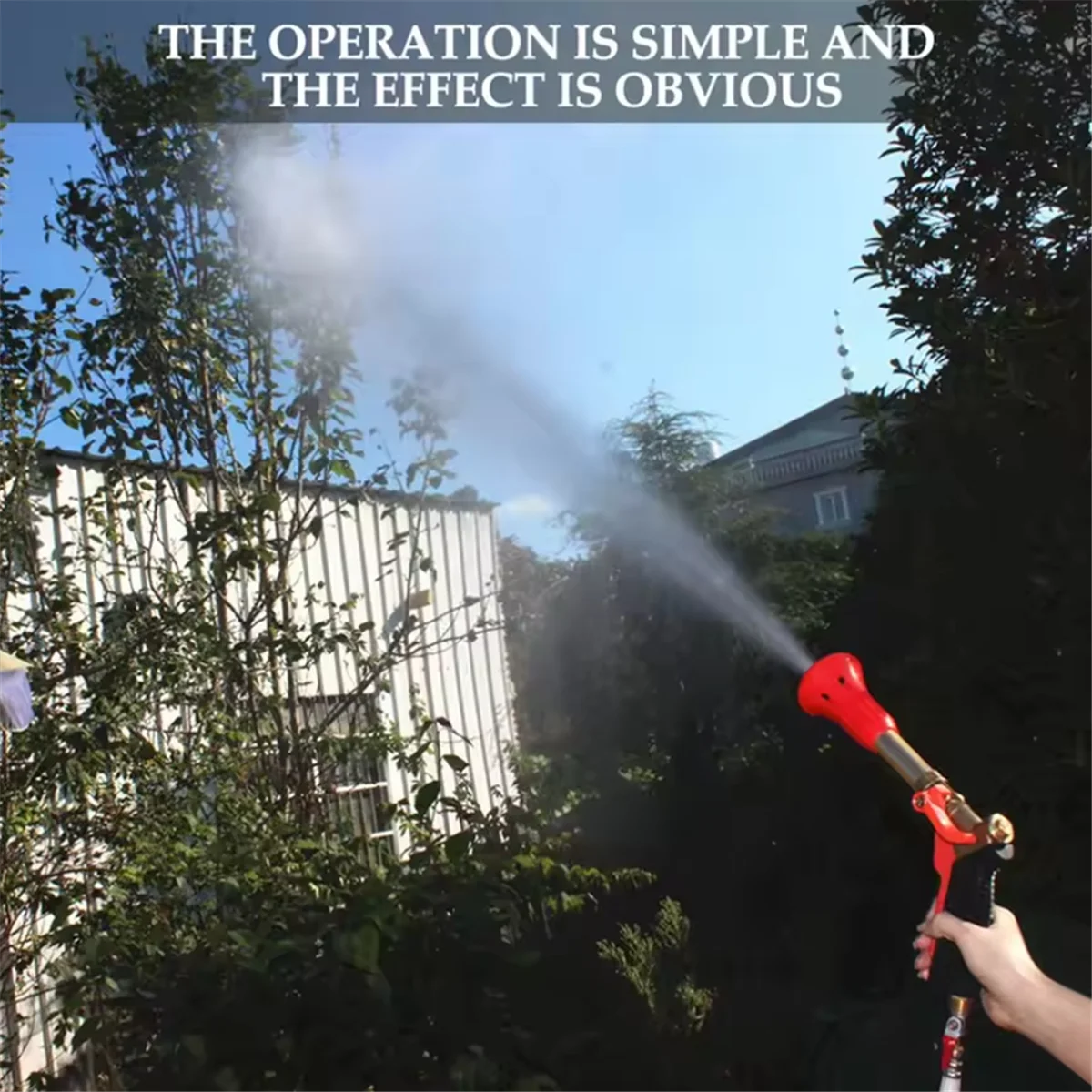 ABNJ High-Pressure Hose Sprayer for Agriculture Garden Tool for Trees & PlantsEfficient Watering Solution