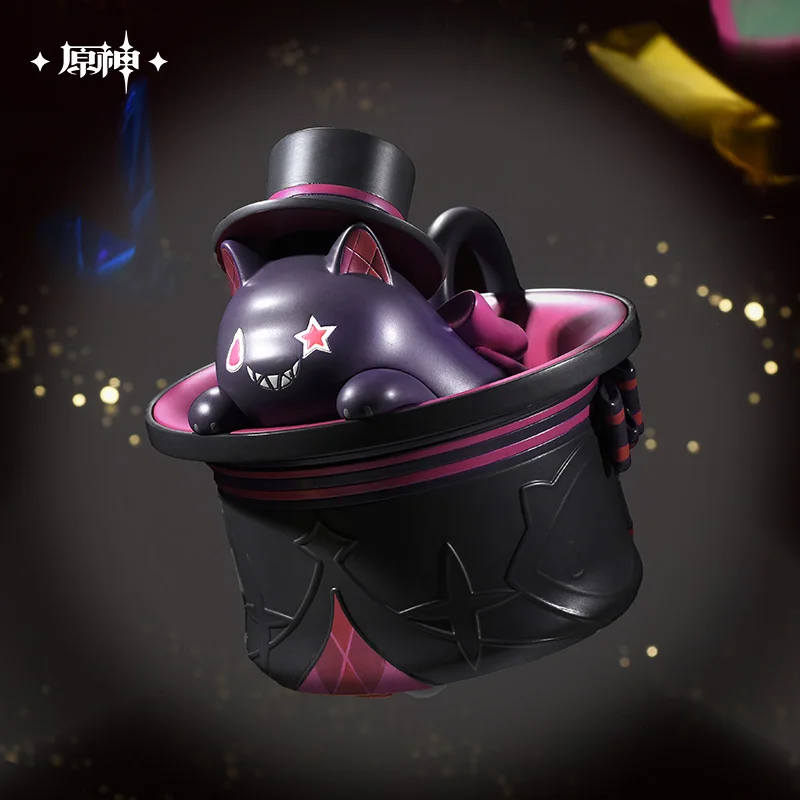 

【Genshin Impact official】Magic Show Series Lyney Laughing Hat Cat Can Run Toy Cute Figurine Anime Cosplay Gift