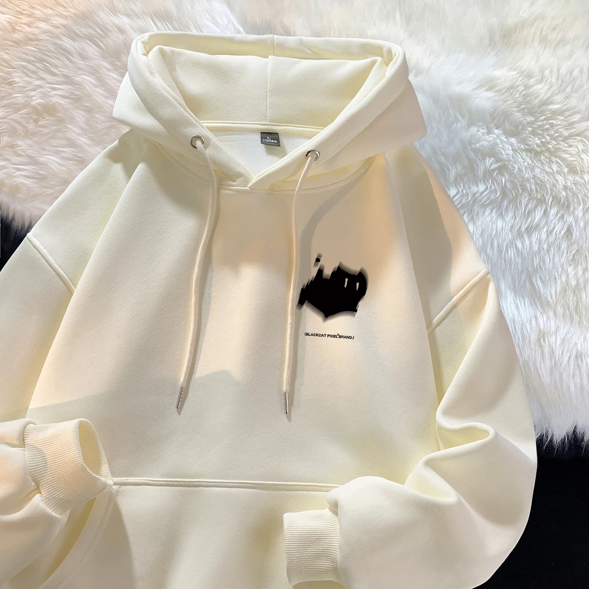 

Мужская толстовка с карманом-кенгуру с принтом, свободный повседневный топ, мужская весенне-осенняя толстовка, женская спортивная одежда, удобная уличная одежда