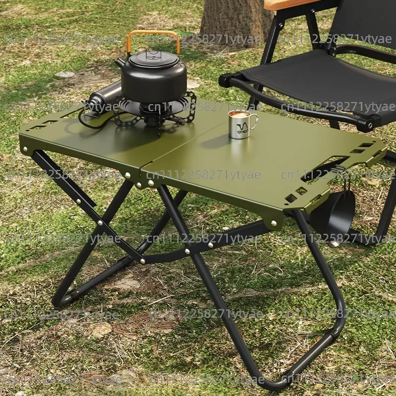 Set Tactical Camping Table BBQ Dining Table and Chair Set