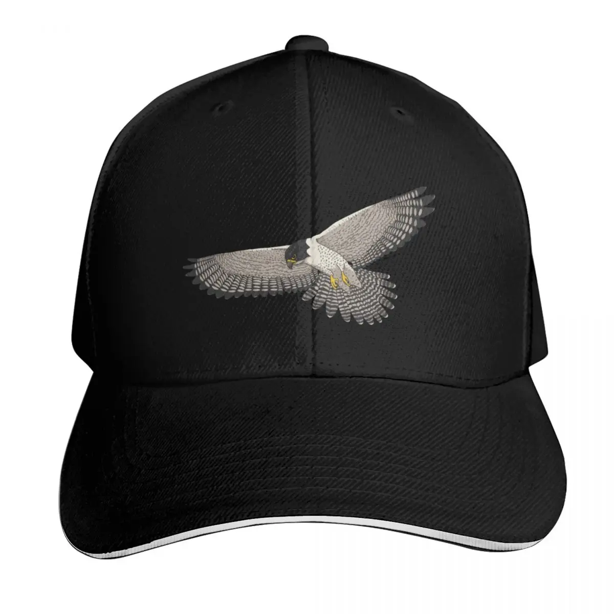 

Peregrine Falcon Flying - Male Peregrine Falcon Baseball Cap foam party Hat Sports Cap dad hat hats for men Baseball Men Women's