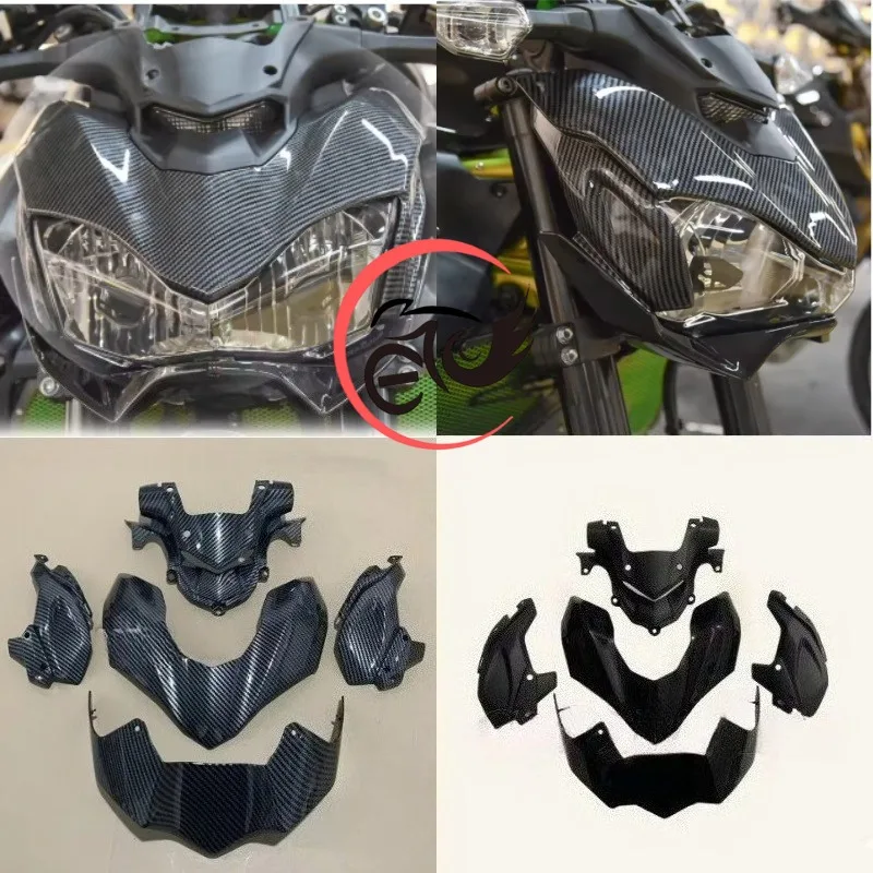 

Motorcycle Accessories Front Upper Nose Headlight Fairing Kit Cowls Cover Set Fit For KAWASAKI Z900 Z 900 2017 2018 2019