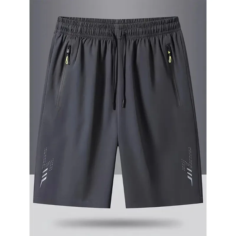 

Летние легкие дышащие быстросохнущие шорты для бега и фитнеса на открытом воздухе для мужчин, для занятий спортом и отдыха, шорты-бермуды